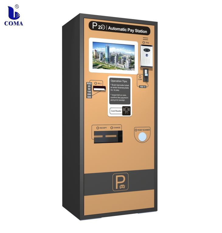 Parkering Automatisk betalningsautomat