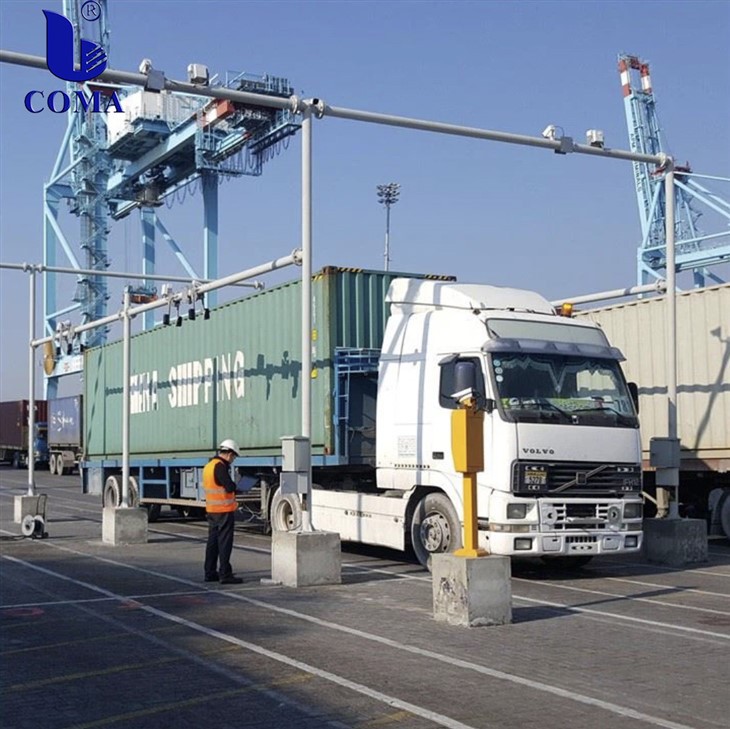 Automatiskt containernummerigenkänningssystem för portbehållare